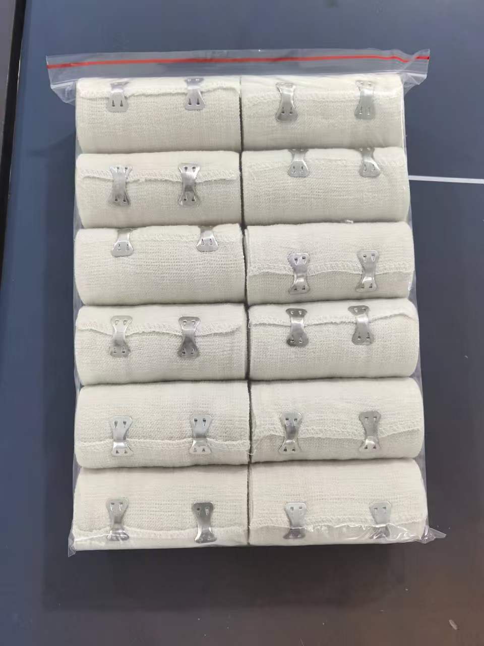 Haorun Medical Yeni Lansman: 105g ve 120g Pürüzsüz Kenarlı Spandex Düz Dokuma Bandaj (Doğal Beyaz) – Üst düzey Pazar için mükemmel